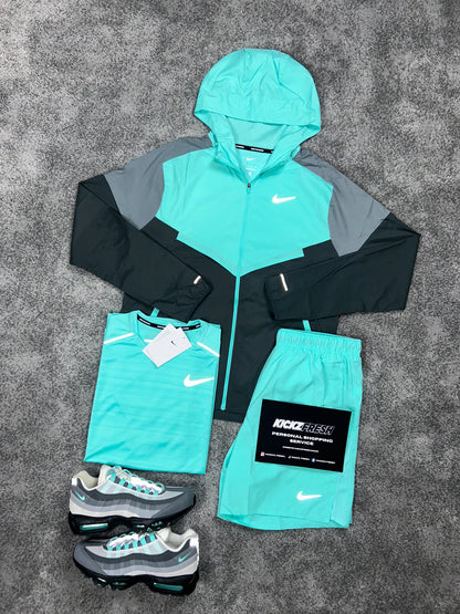 NIKE MEN’S 3-PIECE WINDRUNNER HYPER TURQUOISE SET