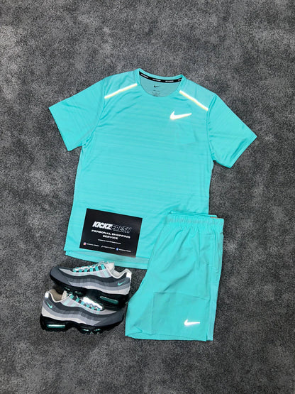 NIKE MEN’S MILER HYPER TURQUOISE SET
