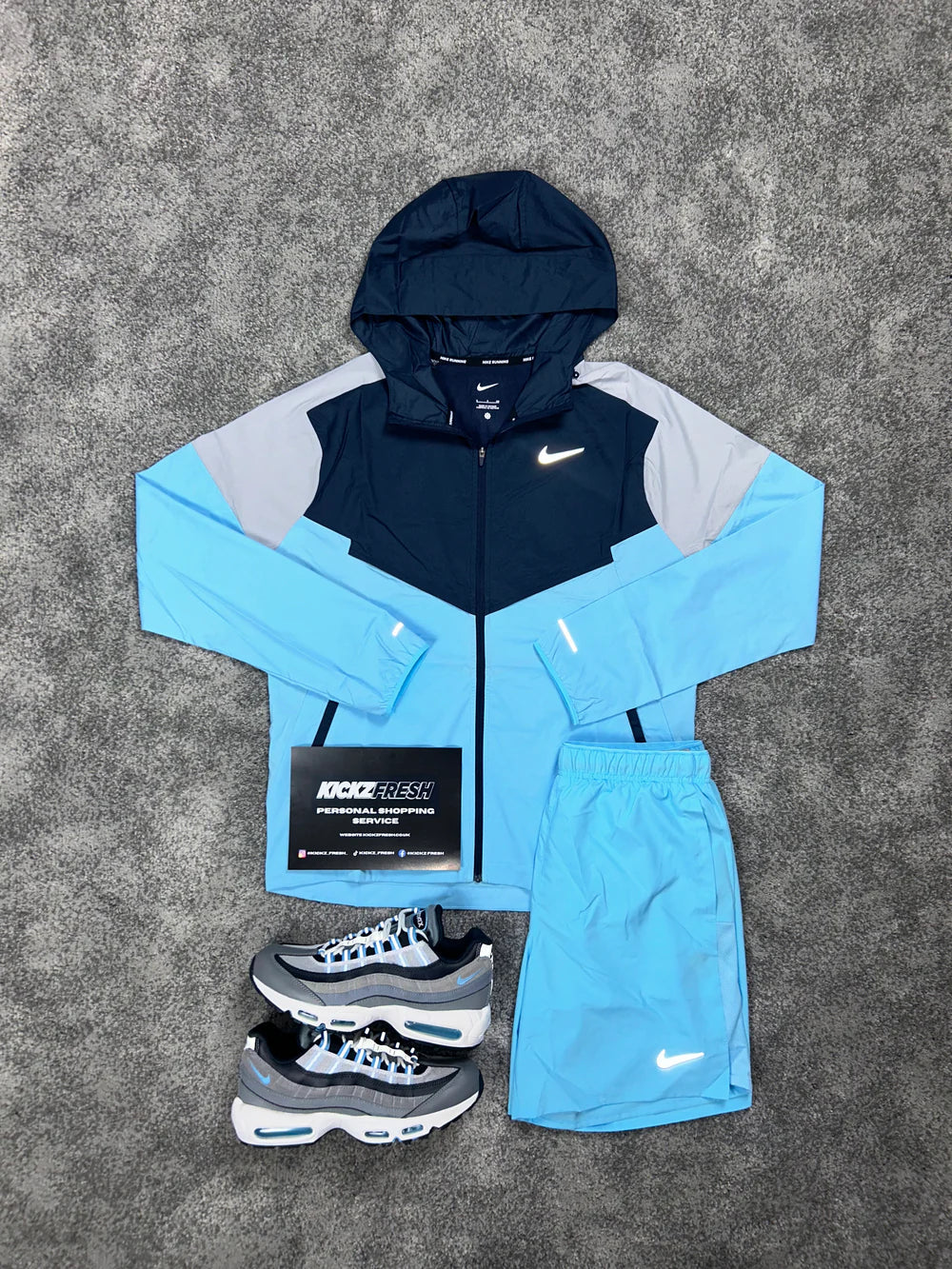 NIKE WINDRUNNER MEN’S AQUARIUS MIDNIGHT NAVY SET
