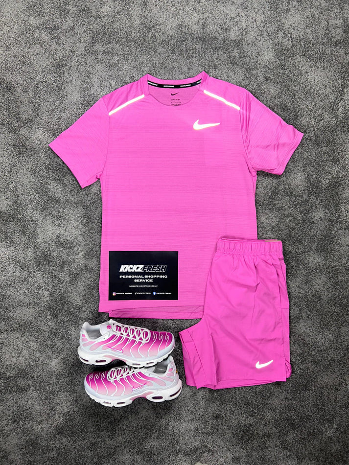NIKE MILER MEN’S SET ‘HYPER PINK