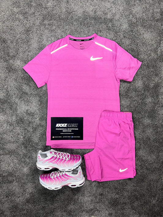 NIKE MILER MEN’S SET ‘HYPER PINK