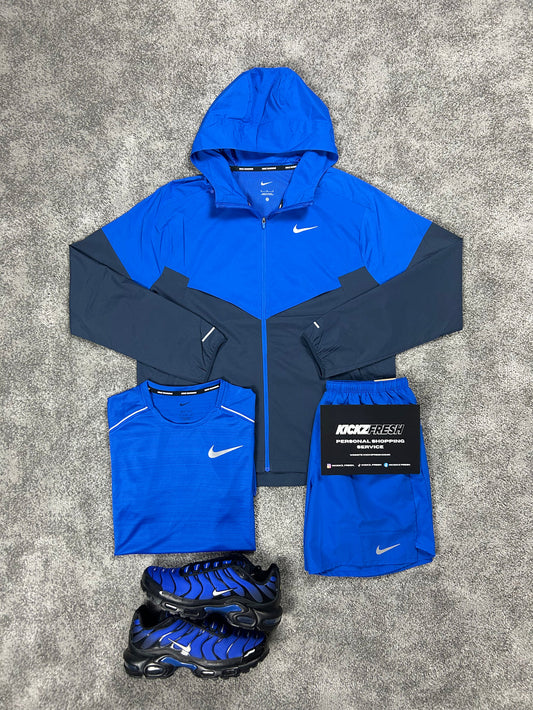 NIKE MEN’S 3-PIECE WINDRUNNER ROYAL BLUE SET