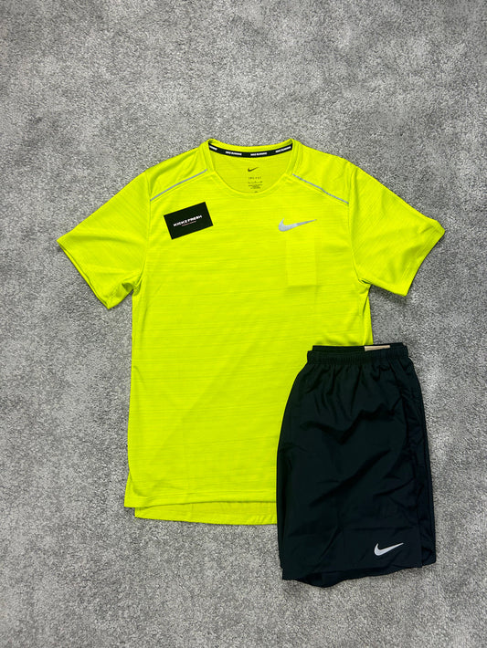 NIKE MEN’S MILER NEON CACTUS SET