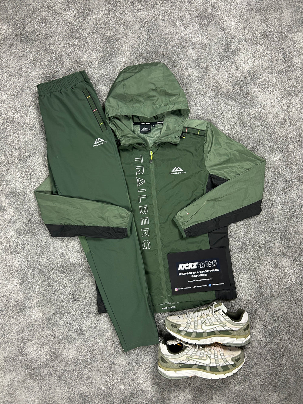 TRAILBERG TRIATHLON KHAKI TRACKSUIT