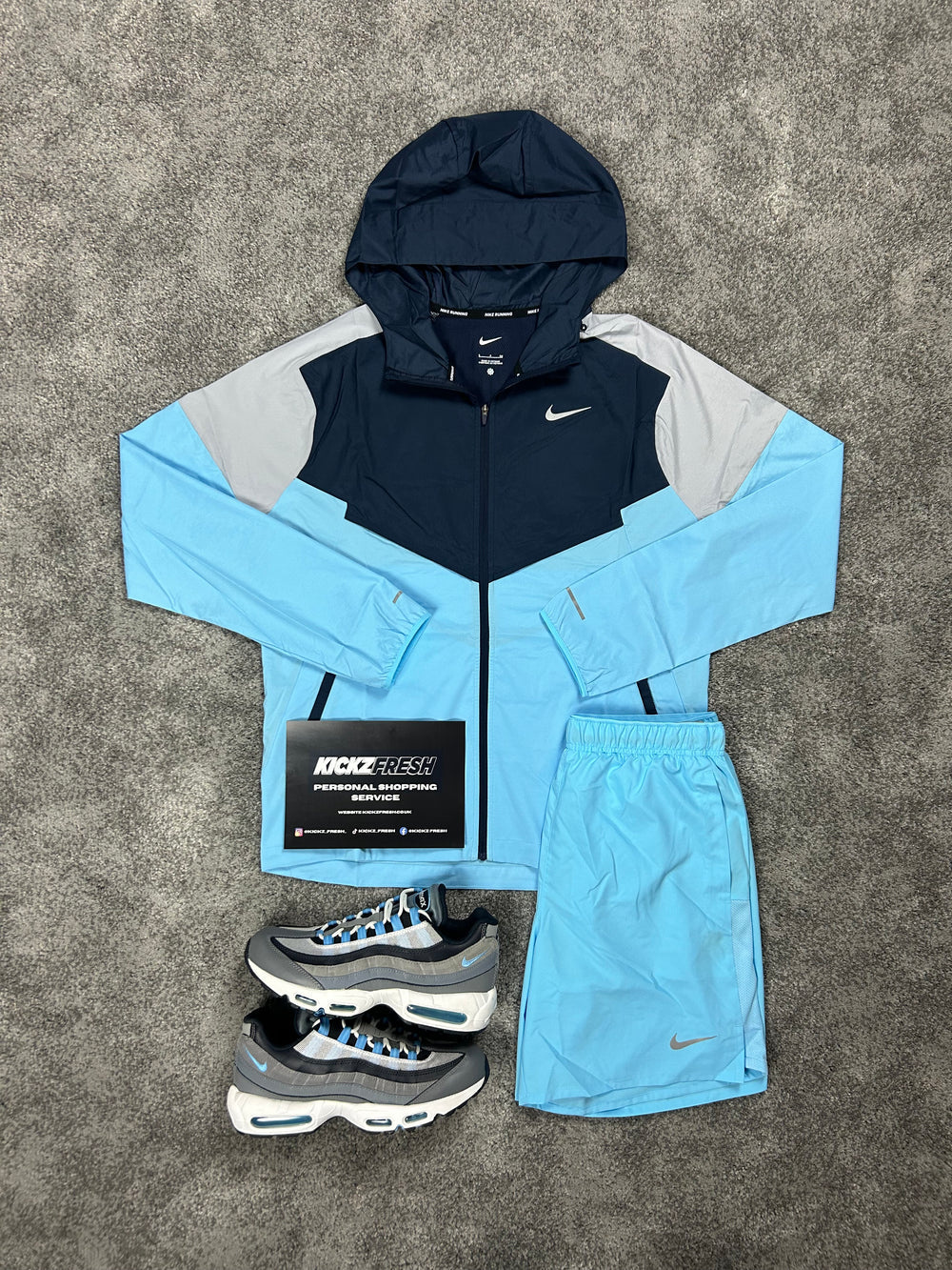 NIKE WINDRUNNER MEN’S AQUARIUS MIDNIGHT NAVY SET